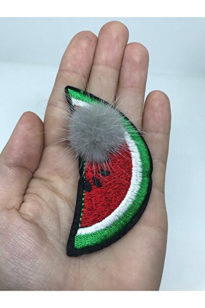 oldskoolbutik Arma de pepene verde cu blană gri