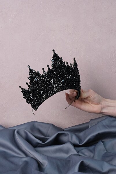 Limelia Coroana de mireasa cu henna brodata cu margele Paris High Intense