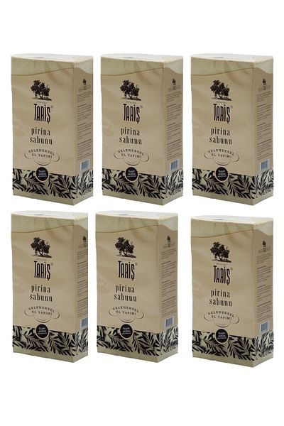 Tariş Pyrina Olive Oil Soap 6 Pieces X 800 Gr (5 Pieces)