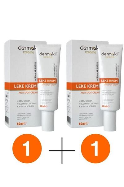 Dermokil 60 ml X 2 Pieces - Extreme Anti-spot Blemish Cream, Skin Whitening