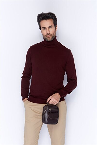 Aka Deri 356 Model Geantă de mână pentru bărbați din piele naturală - culoare...