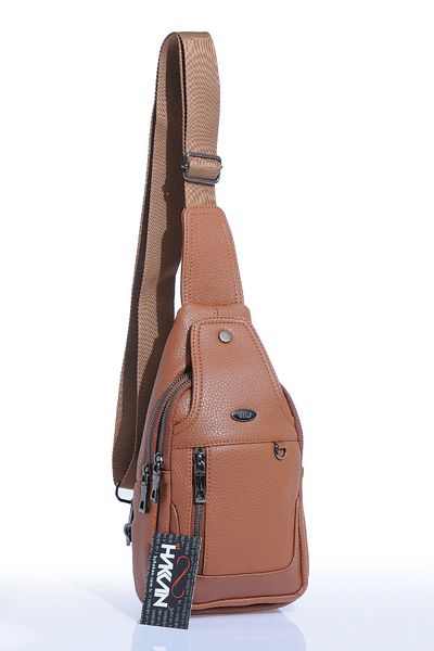 By Hakan Byhakan Ar-0011 Body Bag Cross Back and Shoulder Bag Brown
