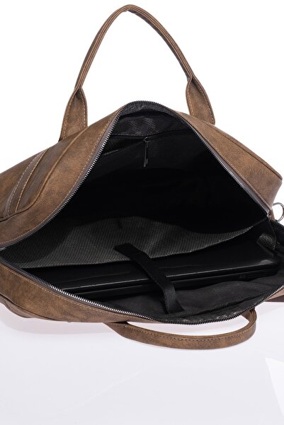 By Hakan Byhakan Hs-02 حقيبة فيينا جلدية للجنسين/حقيبة كمبيوتر محمول مينك