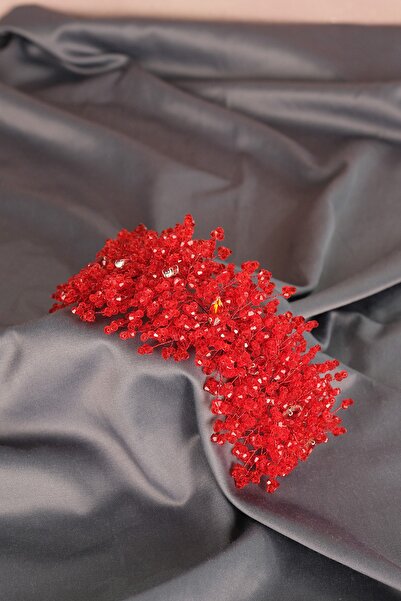 Bontex Cel mai frumos accesoriu de păr pentru mireasă Barbara Crystal cu mărg...