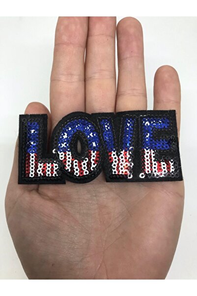 oldskoolbutik Love Sequin Broderie Arma