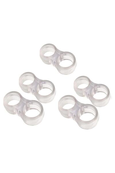 morbeyazhome Tayem Plastic Door Handle Stopper Door Handle Buffer 5 Pieces