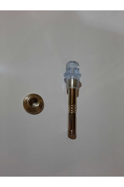 ALTUNTAŞ Nickel Inside Concealed Screwing Buffer 2 Pieces