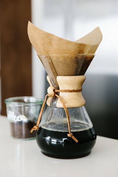 DURNES Chemex Cam Kahve Demleme Sürahi-karaf 800 Ml (borosilikat Cam) - 6 Cup...