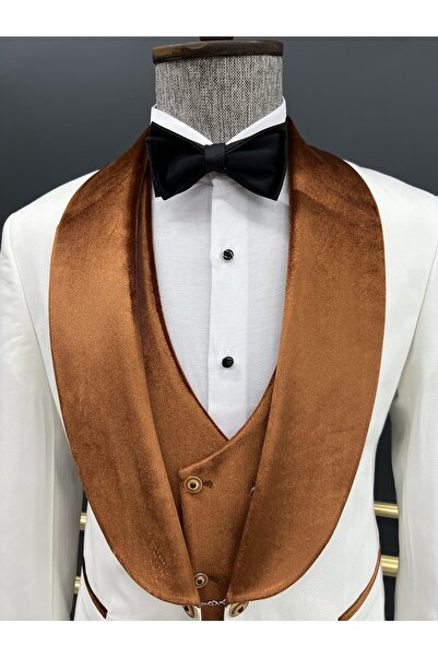 SARDINELLI Özel Tasarım Kadife Detaylı Smokin