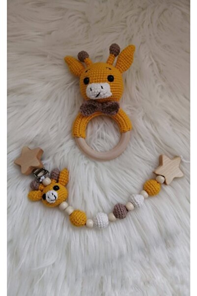 ÖrgüAna Amigurumi Yenidogan Set Organik Oyuncak