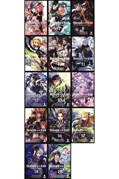 AKILÇELEN YAYINEVİ Kitap Set Seraph Of The End -kıyamet Meleği Serisi 6-7-8-9...