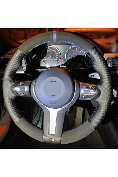 M&R OTO KILIF AKSESUAR Bmw 3.16 Serisi Için Nokta Nubuk Mavi Yüzüklü Dikmeli ...