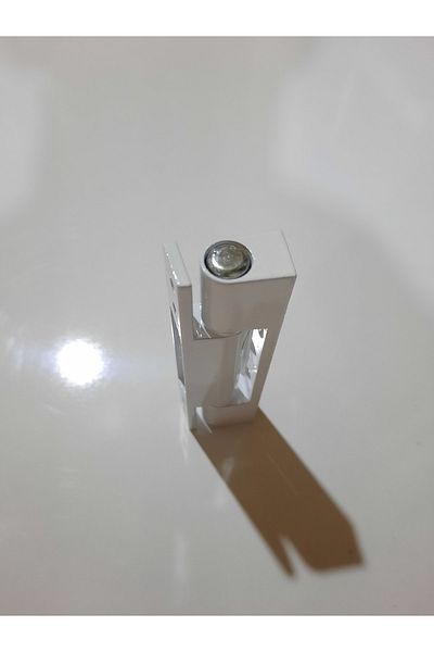 ALTUNTAŞ White PVC Door Hinge Zamak (2 PCS)