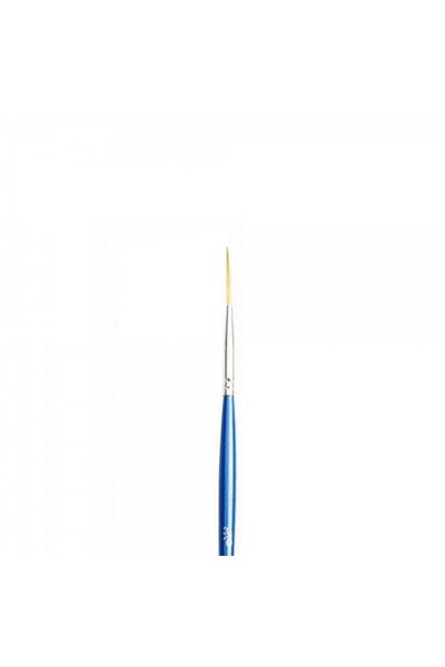 Pebeo 333 Series Short Handle Synthetic Round Brush No: 3/0
