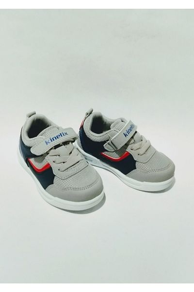 Kinetix Gray - Lighted Children's Sports Shoes