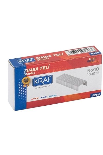KRAF No:10 Small White Staple Pack of 10