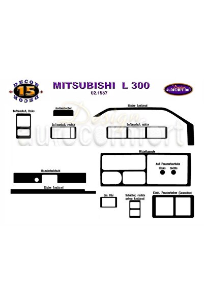 ODAC طلاء وحدة التحكم الماهوجني المتوافق مع ميتسوبيشي L300