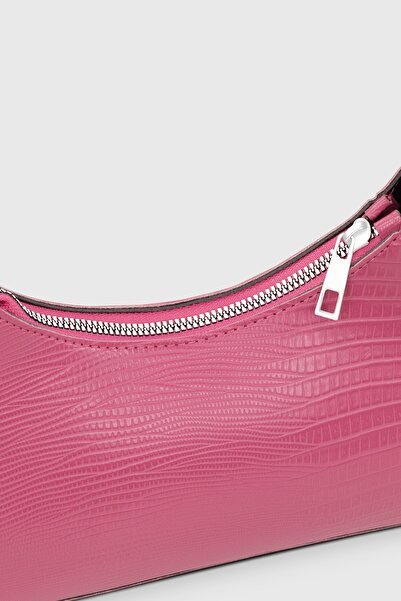 Housebags STD Women - Lizard Pink 195 modell klasszikus bagett táska