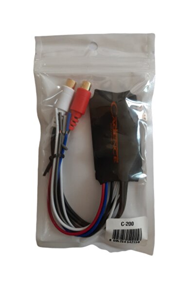 Cadence C-200 Tetikli Profesyonel Amfi Rca Deck Çevirici