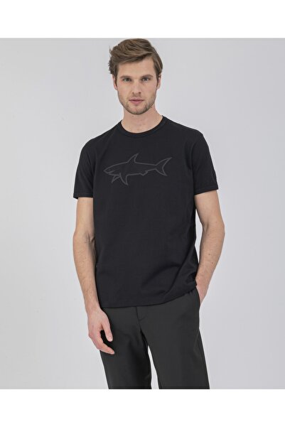 PAUL&SHARK Men's Knitted T-shirt C.wCotton