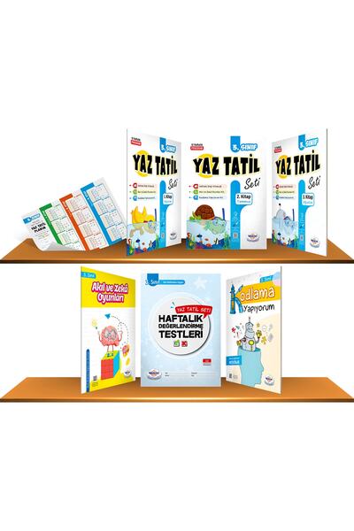 öğretmen evde 3.sınıf Yaz Tatil Kitabı Seti (2023) - Yayınları