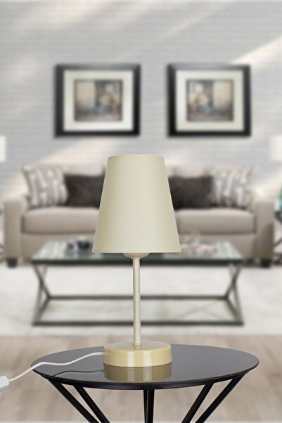 Vivido Abajur Krem Petit Krem Ayaklı Abajur