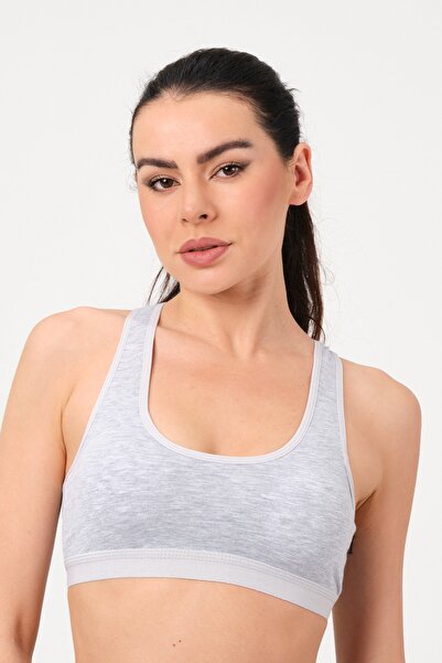 LoraDream Sutien sport cu bretele încrucișate căptușit Ld2220