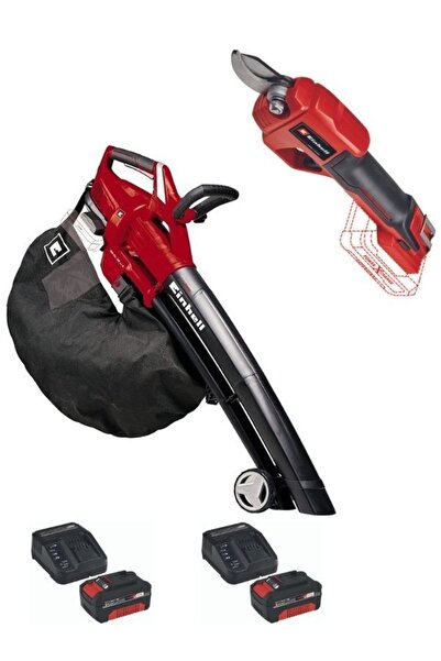 Einhell Ge-cl 36 Li E Yaprak Toplama Üfleme Makinesi Ge-ls 18 Dal Budama Makası 2x4.0ah Bahçe Seti