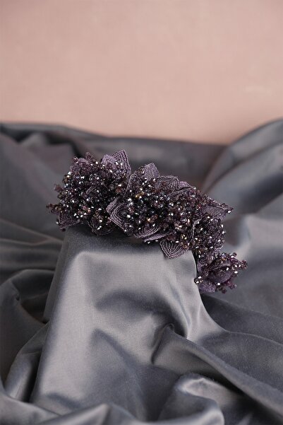 Bontex Coroană de henna pentru nuntă, din țesătură Capella, cu motive florale...