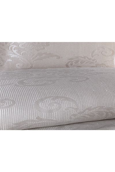 Çeyiz Bahçesi Μονό κάλυμμα κρεβατιού Brocade Cream