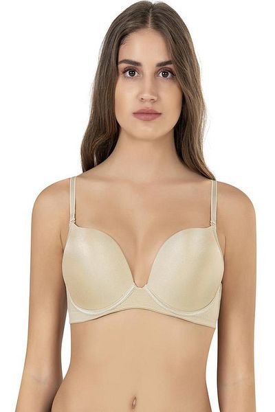 Le Jardin 7033-b Supported-underwire Micro Covered Magic Bra