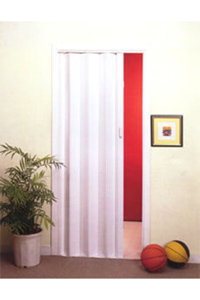 DEKORAKS Beyaz Akordiyon Kapı 87x200 cm