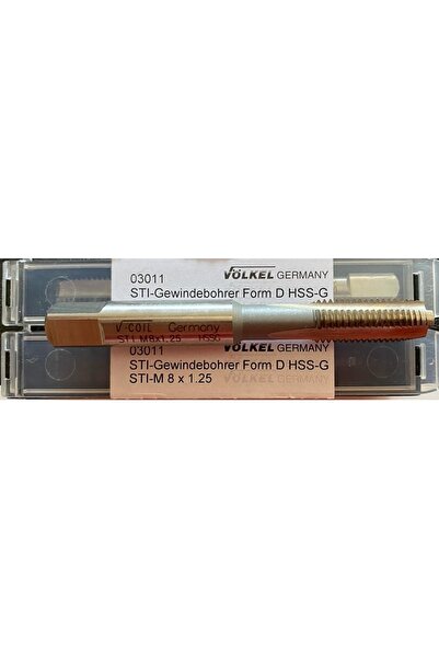 Völkel M8x1.25 Helicoil Kılavuz Germany
