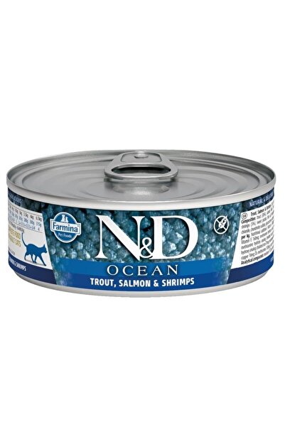 N&D Ocean Kedi Konserve Ton Balığı & Somon
