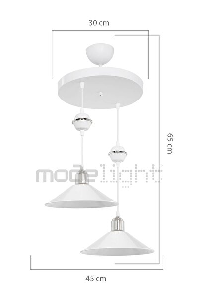 Modelight Akses Küre /karo 2li Maya Sarkıt