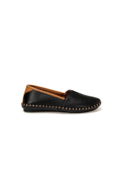 Polaris 108870 Black Orthopedic Daily Women's Leather Shoes
