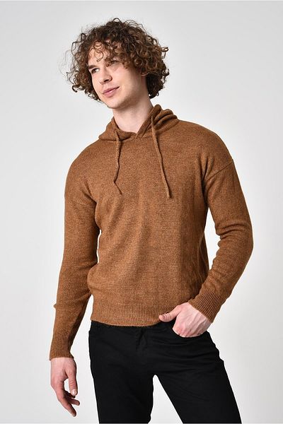 ALEXANDERGARDI Плетен пуловер с качулка (e22-5707)