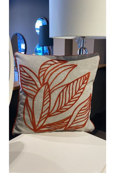 Doqu Home باندورا 050x050 وسادة رمي أكاسيا حمراء