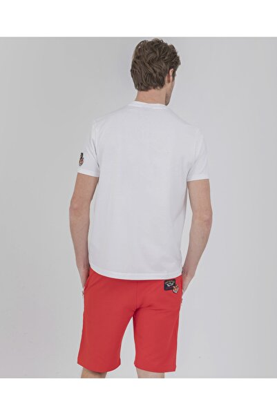 PAUL&SHARK Ανδρικό πλεκτό μπλουζάκι C.w. Βαμβάκι