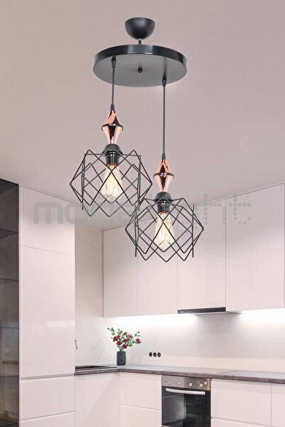 Modelight Akses Küre / Karo 2li Koza Avize