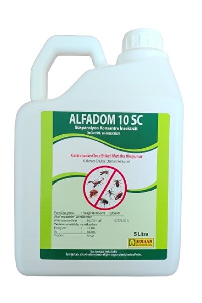 Kulsan İlaç Kulsan Alfadom 10 Sc Genel Haşere Ilacı 5 L