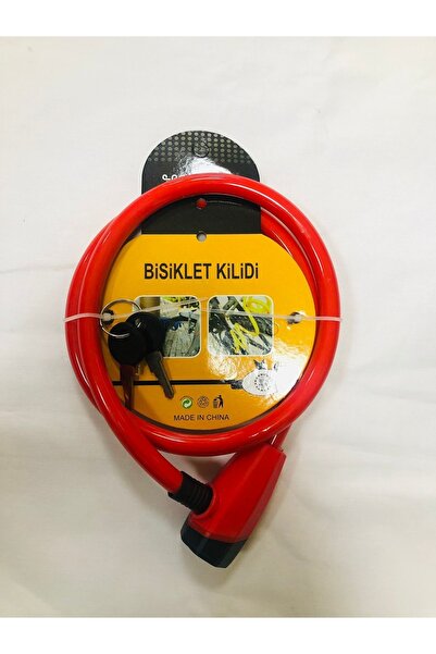 haktaş Renkli Bisikilet Kilidi 12mm*90cm