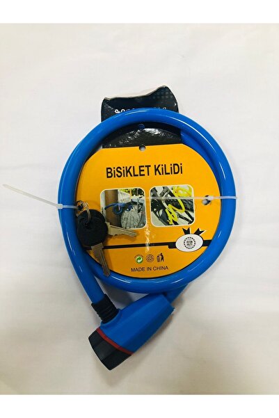 haktaş Renkli Bisikilet Kilidi 12mm*90cm