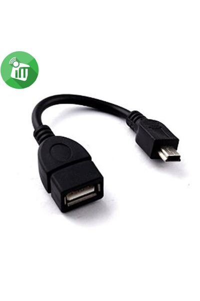 Connectral 5pin Mini Usb Giriş - Dişi Usb Çevirici 15cm V3 Usb Otg Kablo