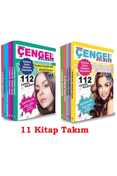 Olimpos Yayınları Süper Çengel Bulmaca 11 Kitap Takım