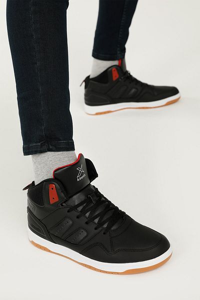 Kinetix Black - Gına Hi Pu 2fx Men's High Sneaker