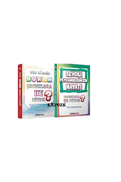 Bilgeoğuz Yayınları Kuran Bana Ne Diyor Çocuk Seti 2 Kitap