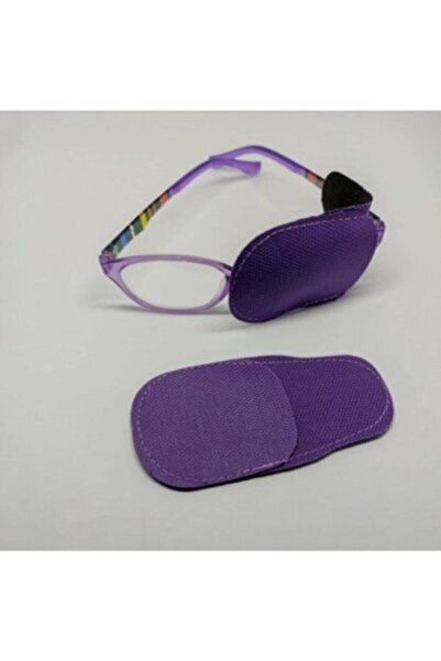 Haz Optik شريط غطاء العين الأرجواني 1 زوج