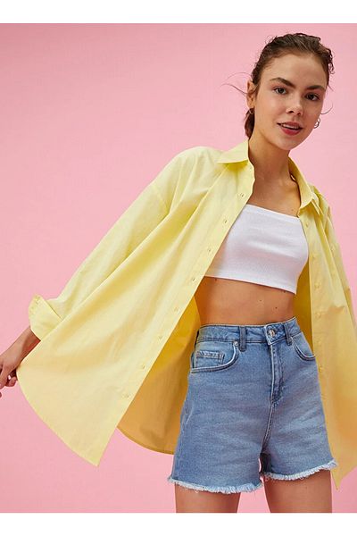 Koton Shorts - Blau - Mittlerer Bund
