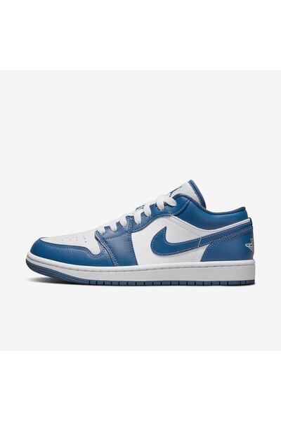 Nike Air Jordan 1 Low Marina Blue (w) Kadın Spor Ayakkabı